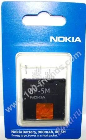 Лот: 1810476. Фото: 1. Аккумулятор оригинал Nokia BP-5M... Аккумуляторы