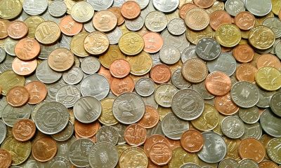 Лот: 18631986. Фото: 1. 20 иностранных монет - одним лотом... Наборы монет