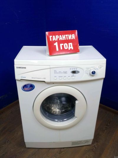 Лот: 13748349. Фото: 1. Стиральная машина samsung s 803... Стиральные машины