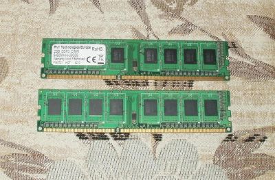 Лот: 3616558. Фото: 1. DDR3 2x2GB (две планки по два... Оперативная память