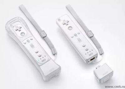 Лот: 2569648. Фото: 1. Игровой пульт Wii Remote с внешним... Аксессуары, геймпады