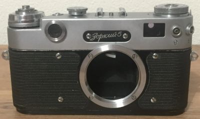Лот: 25898306. Фото: 1. Фотоаппарат Зоркий-5 (№ 59098307... Плёночные компактные