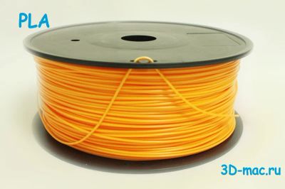 Лот: 5017570. Фото: 1. Пластик PLA для 3d принтера, Оранжевый. Картриджи, расходные материалы