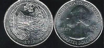 Лот: 12966951. Фото: 1. 25 центов 2017 г. Миссури. Америка