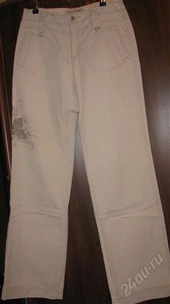 Лот: 1761799. Фото: 1. Лёгкие летние брючки. 44 размер. Брюки, шорты