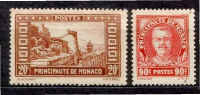 Лот: 25857994. Фото: 1. Монако 1932-37_А7. Марки