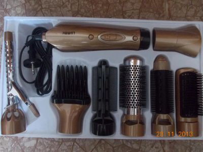 Лот: 3450238. Фото: 1. Фен-расческа Lumme 1019. Укладка и стрижка волос, бритьё, эпиляция