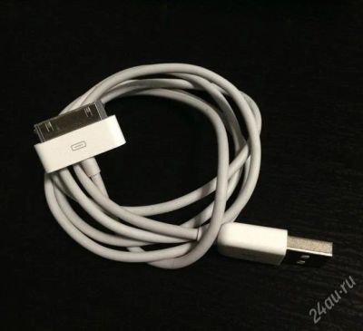 Лот: 2735627. Фото: 1. usb кабель (30-pin) для iphone... Дата-кабели, переходники