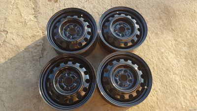 Лот: 13349436. Фото: 1. Штампованные диски Toyota R14... Диски