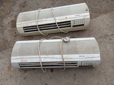 Лот: 25887186. Фото: 1. Тепловая завеса 2шт(неиспр). Обогреватели промышленные, тепловые пушки