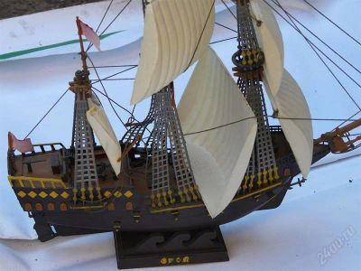 Лот: 2769858. Фото: 1. модель парусника(повторные торги... Другое (моделизм)
