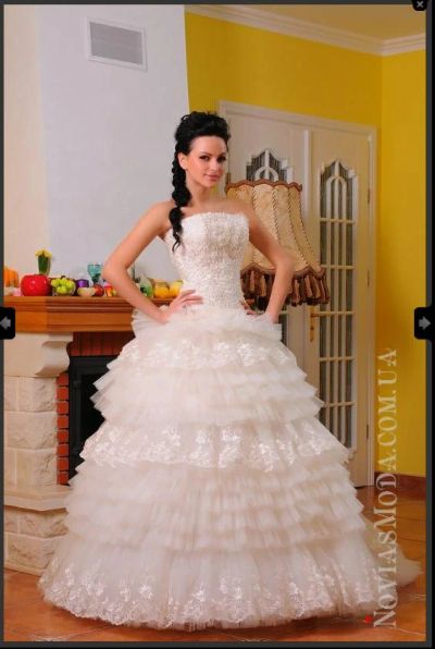 Лот: 5388976. Фото: 1. Шикарное свадебное платье. Новое... Свадебные платья