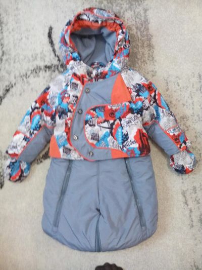 Лот: 6186507. Фото: 1. зимний трансформер рост 86см. Верхняя одежда