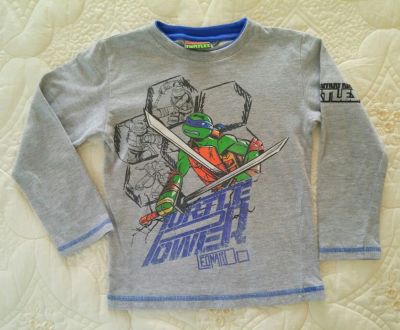 Лот: 8232960. Фото: 1. Модная толстовочка с черепашками... Свитера, худи, толстовки