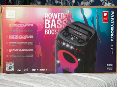 Лот: 25886694. Фото: 1. Новый 2025 JBL Partybox Club 120... Портативные, беспроводные колонки