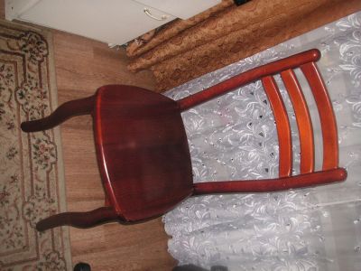 Лот: 25885980. Фото: 1. Стул из массива дерева. Столы, стулья, обеденные группы