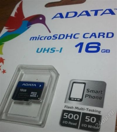 Лот: 1829458. Фото: 1. microsd / sdhc 16 gb карта памяти... Карты памяти