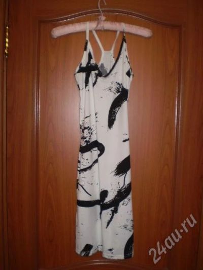 Лот: 36394. Фото: 1. черно-белое платье! Трикотаж... Красноярск