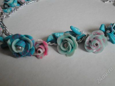 Лот: 432466. Фото: 1. Изделия из полимерной глины,колье... Колье