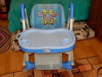 Лот: 13738337. Фото: 1. столик стул для кормления. Стульчики для кормления