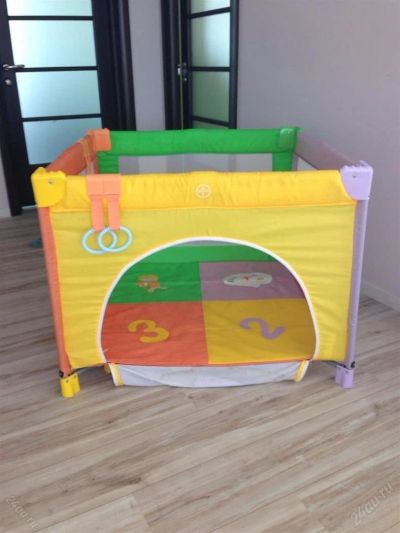 Лот: 4901987. Фото: 1. Манеж Бебетон (Манеж Bebeton P-860... Ходунки, прыгунки, качели