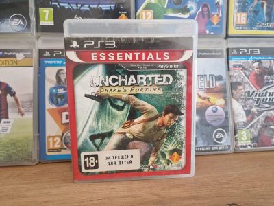 Лот: 25884546. Фото: 1. Игра Uncharted: Drake's Fortune... Игры для консолей