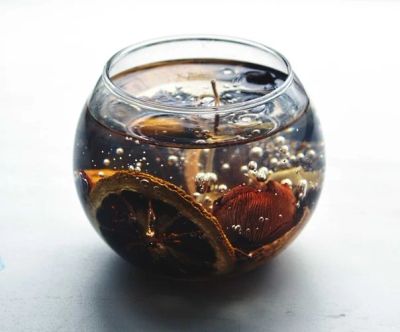 Лот: 4430505. Фото: 1. Гелевая свеча, ручная работа... Изготовление свечей