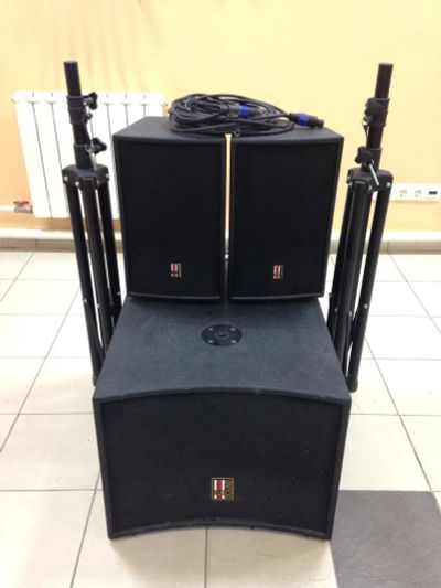 Лот: 10587756. Фото: 1. eurosound focus-1000a. Эстрадная акустика и усилители