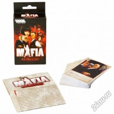 Лот: 5613287. Фото: 1. Настольная игра "Мафия Вся семья... Настольные игры, карты