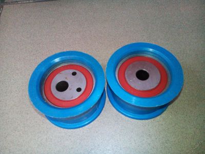 Лот: 5597268. Фото: 1. Ролик натяжной+опорный ВАЗ-2112... Двигатель и элементы двигателя