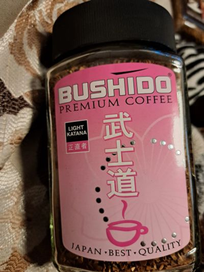 Лот: 21253248. Фото: 1. Кофе bushido premium coffee light... Чай, кофе, какао