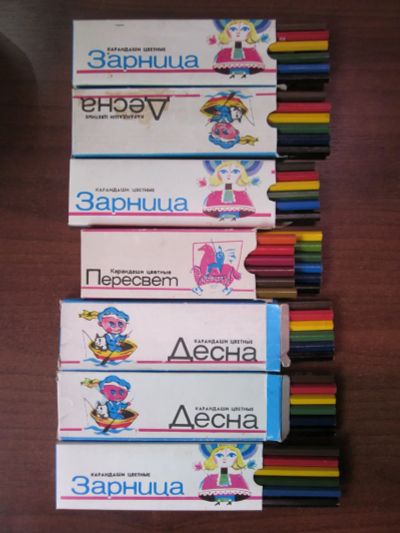 Лот: 20592638. Фото: 1. цветные карандаши 6, 12 цветов. Для рисования