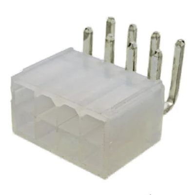 Лот: 19187750. Фото: 1. Разъем штыревой P4.2мм MF 2* 4pin... Разъёмы