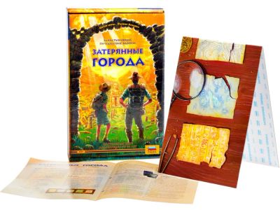 Лот: 5361218. Фото: 1. Настольная игра "Затерянные города... Настольные игры, карты