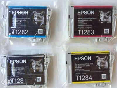 Лот: 4825120. Фото: 1. набор Картриджей Epson T1281... Картриджи, расходные материалы