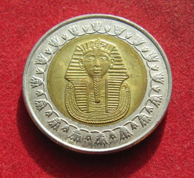Лот: 20972664. Фото: 1. Египет 1 фунт, 2008г. Африка