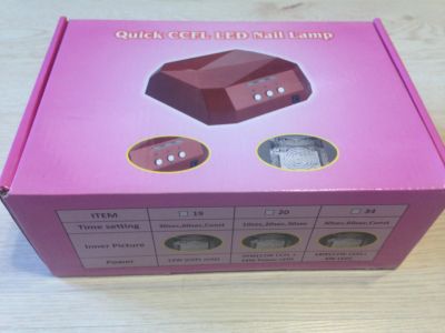 Лот: 12520828. Фото: 1. Уф лампа для сушки ногтей. Инструменты, аксессуары