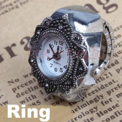 Лот: 5280261. Фото: 1. Необычное кольцо-часы Винтаж. Кольца, перстни