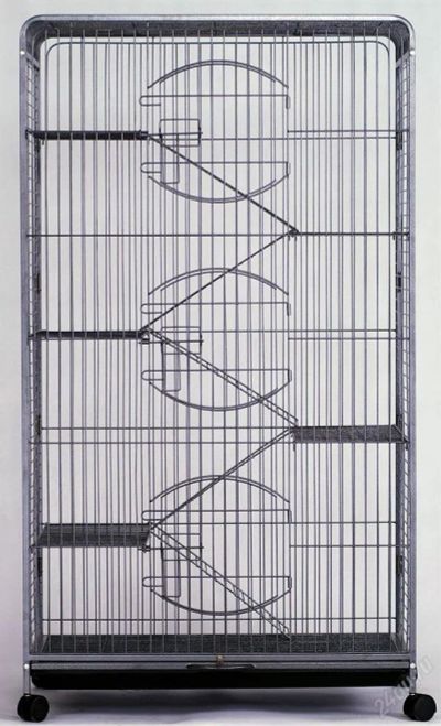 Лот: 3631444. Фото: 1. Клетка Triol 78*47*140см (4 этажа... Домики, переноски, клетки, когтеточки