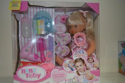 Лот: 6639307. Фото: 1. кукла "beby toby" писает в горшок... Куклы и аксессуары