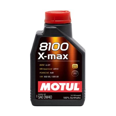 Лот: 12497105. Фото: 1. Motul 8100 X-max 0W40 1 л. Масла, жидкости