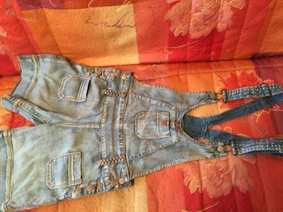 Лот: 5634877. Фото: 1. Джинсовый комбиньзон Roxy. Брюки, шорты