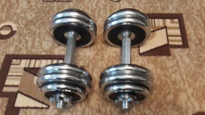 Лот: 8148930. Фото: 1. Гантели 15 кг. Гантели