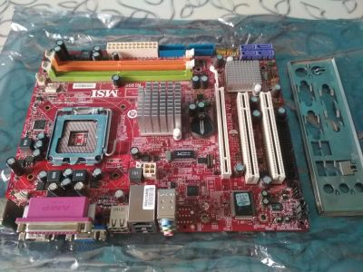 Лот: 11072585. Фото: 1. Материнская плата MSI G31M3 V2. Материнские платы