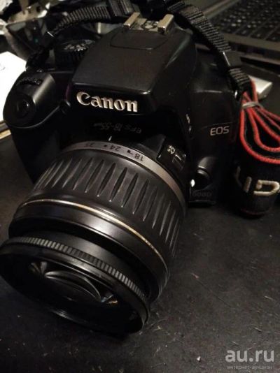 Лот: 15928937. Фото: 1. Canon EOS 1000D kit (EF-S 18-55mm... Цифровые зеркальные