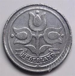 Лот: 120236. Фото: 1. Нидерланды. 10 цент 1942г. Редкость... Европа