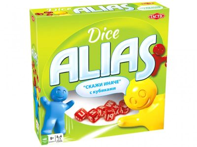 Лот: 7221507. Фото: 1. Алиас с кубиками, Alias Dice. Настольные игры, карты
