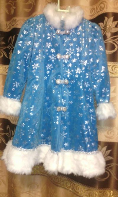 Лот: 6603995. Фото: 1. костюм снегурочки для девочки. Детские карнавальные, праздничные костюмы