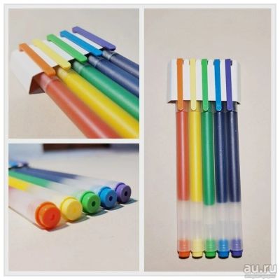 Лот: 18148162. Фото: 1. Набор цветных ручек Mi Gel Ink... Ручки, карандаши, маркеры