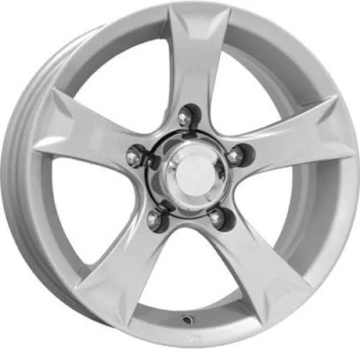 Лот: 20262977. Фото: 1. Диск K&K Триал сильвер 6.5x15... Диски